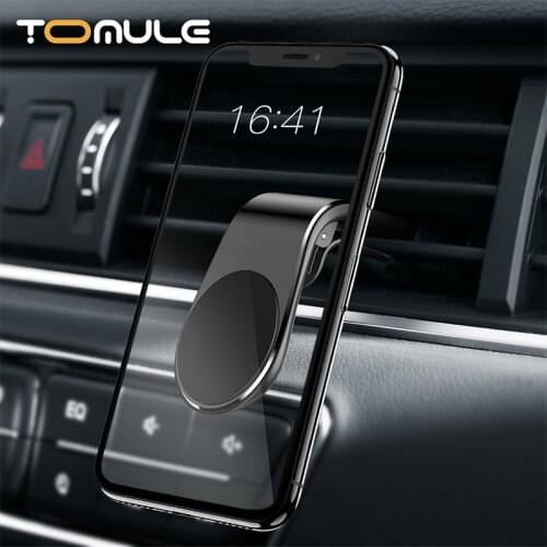 TOMULE Magnetic Car Phone Holder Magnet Mount Mobile Cell Phone Stand Telefon GPS Support For iPhone Xiaomi MI Huawei Samsung