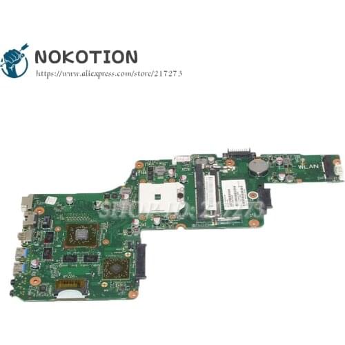 NOKOTION V000275040 For Toshiba Satellite L850D Laptop Motherboard Socket fs1 DDR3 HD7500 graphics DK10ACG-6050A2492101-MB-A02