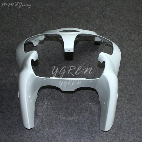 Unpainted Upper Cover Front Nose Fairing Cowl For Kawasaki Ninja ZX6R 2000-2002