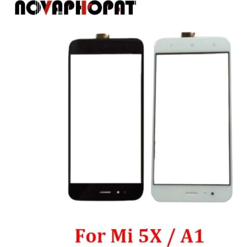 Novaphopat Black/White/Golden Sensor For Xiaomi Mi A1 MiA1 5X Mi5X Touch Screen Digitizer Glass Panel replacement + tracking