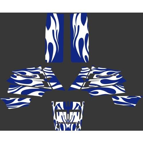 New Style DECALS STICKERS Background Graphics Kits for Yamha YFZ350 BANSHEE 350 YFZ 350 ATV All Years