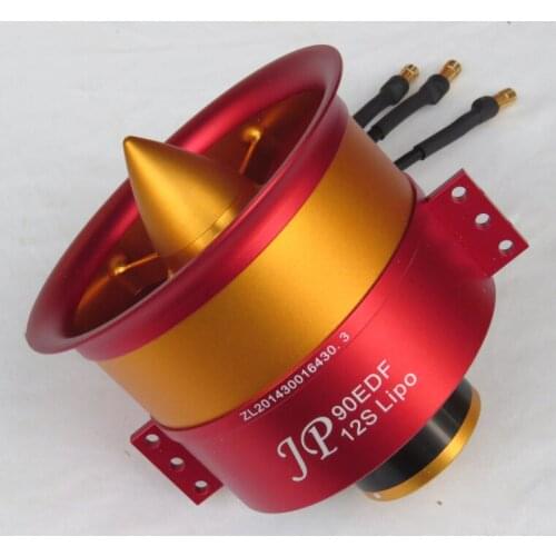 12S JP 90mm Full Metal Electric Ducted Fan with motor for RC Plane Freeshipping
