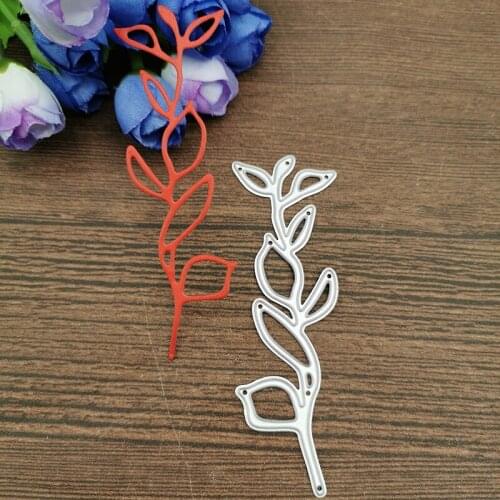 Leaf strip Metal Cutting Dies Stencils For Card Making Decorative Embossing Suit Paper Cards Stamp