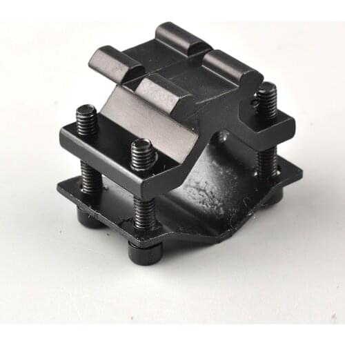 20mm Rail Mount With Adjustable Bipod Adapter for Picatinny Rail Flashlight or Riflescope Gun Accessory Tactical Hunting