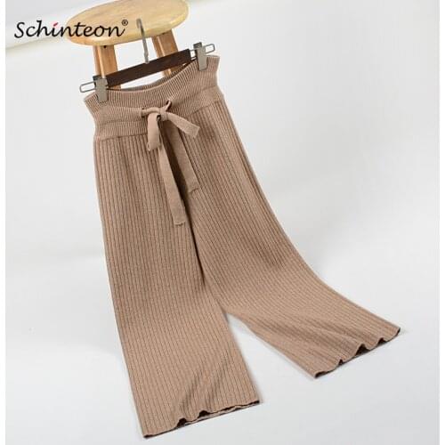 Женские трикотажные брюки Schinteon China At AliExpress