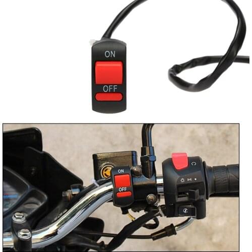 Universal Motorcycle ATV Bike Handlebar Light Switch ON OFF Button Car accessories