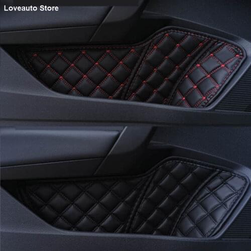 For Great Wall Haval H6 2020 2021 Car Front Rear Door Inner Armrest Handle Door Multifunctional Storage Box Cover Accessories