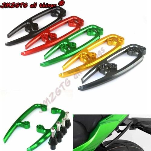 Motorcycle CNC Rear Passenger Pillion Seat Hand Handle Grab Bar Rail For KAWASAKI Z650 2017 2018 2019
