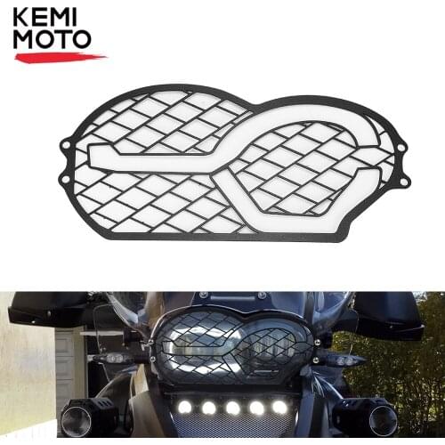 New For BMW R1200GSA R 1200 GS R1200GS Adv 2004-2012 R1200GS LC ADV Motorcycle Headlight Protector Guard Protection Grill Cover