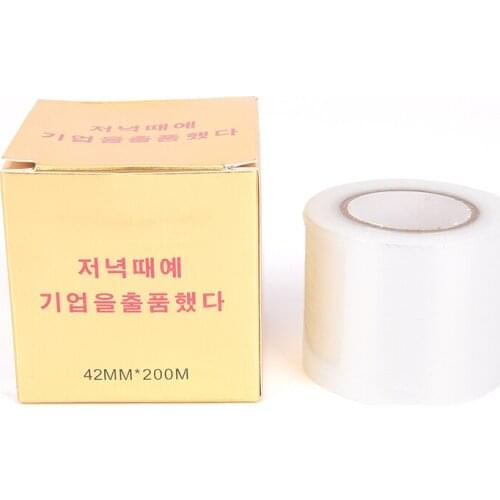 1 Roll Tattoo Plastic Wrap Cover Preservative Film Semi Permanent Makeup Tattoo Eyebrow Liner Tattoo Protect Accessory