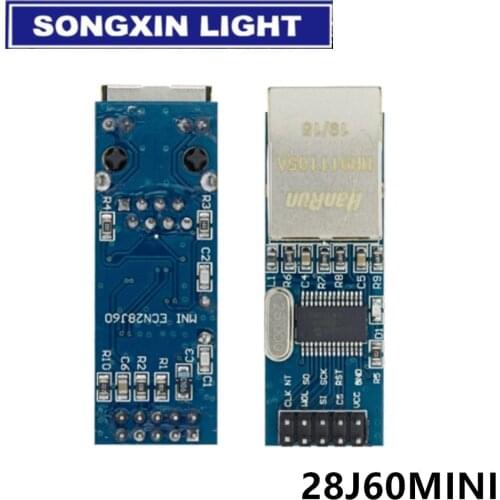 1pcs ENC28J60 SPI interface network module Ethernet module (mini version)