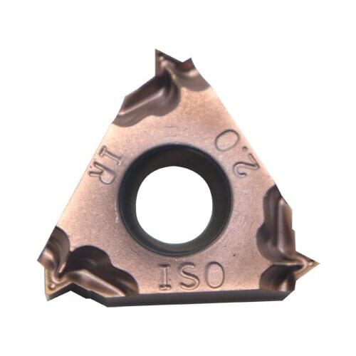 10PCS 16IRM 2.0 ISO LF6018 CNC cutting blade carbide insert