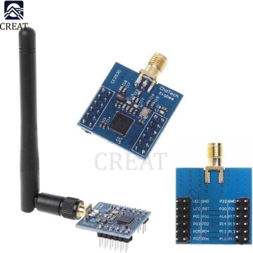 CC2530 Zigbee Module UART Wireless Core Development Board CC2530F256 Serial Port Wireless Module 2.4GHz Antenna for Arduino