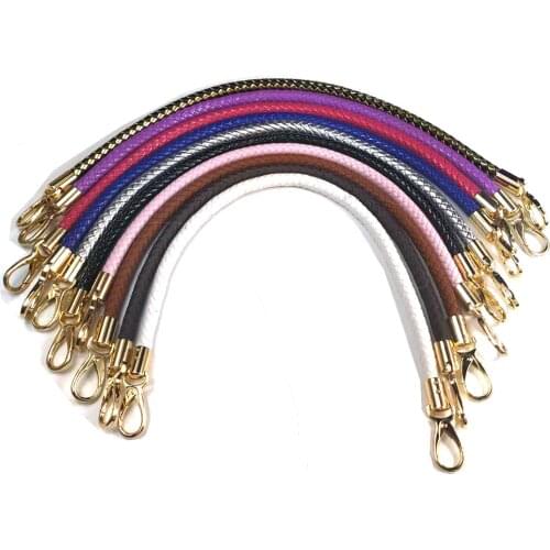 DIY Replacement Bag Straps 23inch PU leather Bag Handle Detachable Shoulder Bags Handbag Strap Bag Accessories Parts Short Strap