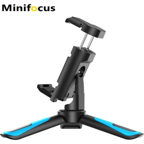 360 Rotation Vertical Shooting 2 in 1 Mini Tripod Phone Mount Holder for iPhone 11 Pro Max Xs X XR 8 Plus Smartphone Video Clip