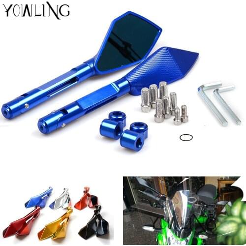 Motorcycle Mirrors motorbike moto Rearview side Mirror Aluminum For suzuki hayabusa gsx1300r gsx600 gsxr750 csr1000 2004-2017