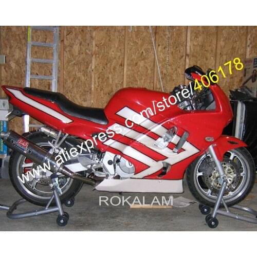 New Red White Fairing For Honda CBR 600 F3 97 98 1997 1998 CBR600F3 CBR 600F3 CBR600 Fairing (Injection Molding)