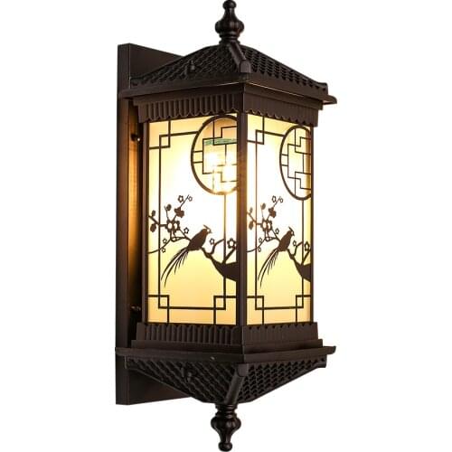 New classical Balcony Led Wall Lamp Outdoor Waterproof Corridor Villa Wall Door Hanging Lamp rustic Outdoor wall lights
