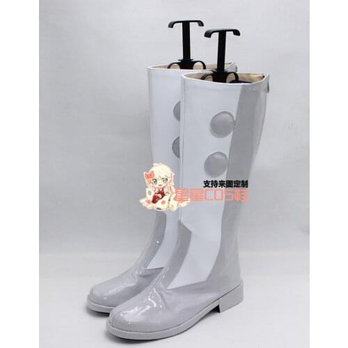 Akatsuki No Yona Jeha Gray Halloween Cosplay Shoes Boots X002