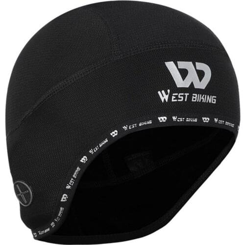 Skull Cap Helmet Liner Beanie with Ear Covers Earphone Hole