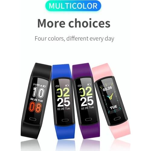 Smart Barcelet Watch Heart Rate Tracking IP67 Waterproof Sport Wristband Men Fitness Pedometer Watches for Xiaomi Huawei