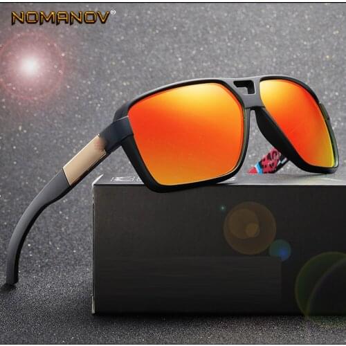 Oversized Square Men Women Polarized Sun Glasses Polarized Mirror Sunglasses Custom Made Myopia Minus Prescription Lens -1 To -6