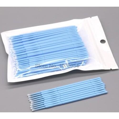 200sets 100pcs/set Disposable Eyelash Brushes Eyelashes Extension Applicator Wand Mascara Makeup brush hot
