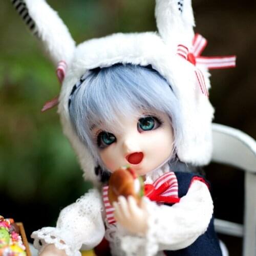 Free Shipping!Makeup&eyes Included!Top Quality 1/8 bjd Pongpong (Gentle Rabbit) Pukipuki Pukifee Exquisite Toy Adult Kid Gift