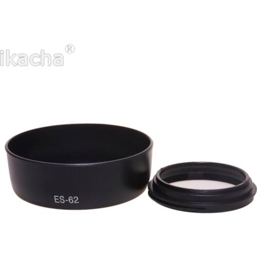 ES-62 ES62 Lens Hood for Canon EOS EF 50mm f/1.8,EF 50mm f/1.8 II 450D Lens Camera