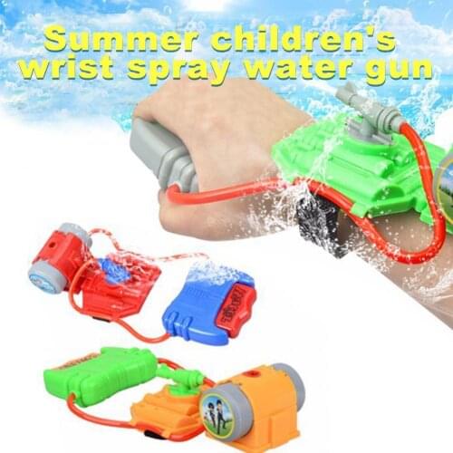 Water-blaster Wristband Handheld Adjustable Angles Water Fight Wrist Water-blaster for Gift Water Game Play Outdoor Toy for Kids