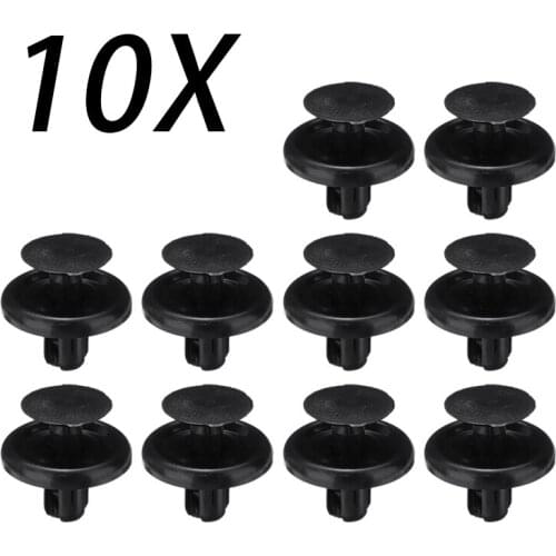 10pcs 7mm Hole Car Wheel Arch Lining Splash Guard Trim Clips Car Interior Accessories Fit For Toyota For Lexus