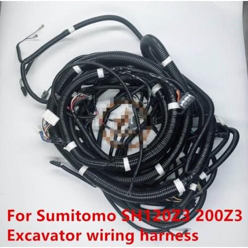 FOR Sumitomo Excavator Wire Harness Sumitomo SH120Z3 200Z3 Excavator Outer Wire Harness High Quality Excavator Accessories