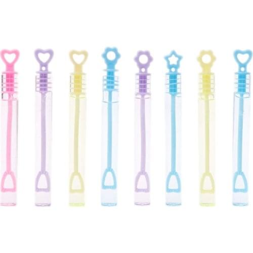 6PCS Super Magic Bubble Soap Bottles Won't Burst Bubbles Blower Magic Toy Wedding Birthday Party Favors Bubbles Maker Kids Outdo