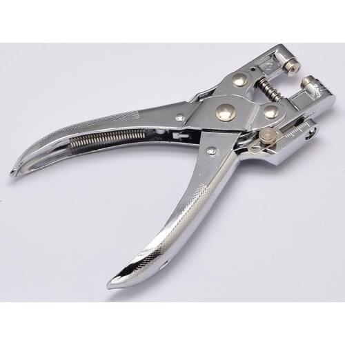 Jewelry Accessories Stainless Steel Hole Punch Pliers Jewelry Making Tool 160x100x15mm