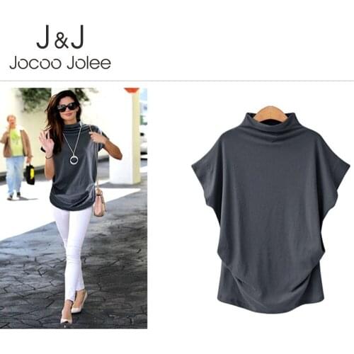 Женские хлопковые футболки Jocoo Jolee China At AliExpress