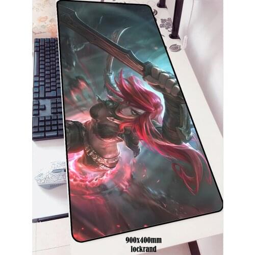 Katarina mouse pad 900x400x2mm pad mouse lol notbook computer mousepad Sinister Blade gaming padmouse gamer keyboard mouse mats