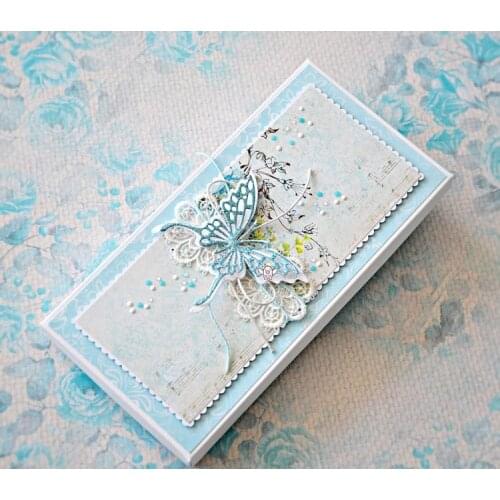 Mmao Crafts Metal Steel Cutting Dies New 3D butterfly decoration Stencil For DIY Scrapbooking Paper/photo Cards Embossing Dies