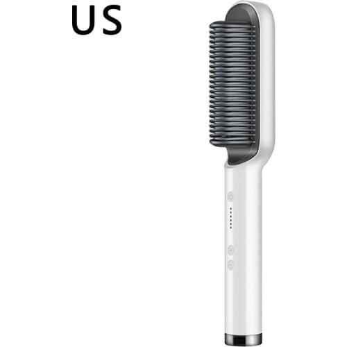 Multifunction Professional Hair Straightener Tourmaline Ceramic Hair Brush Curler Comb Straighteners Hair Dressing Beauty Tool