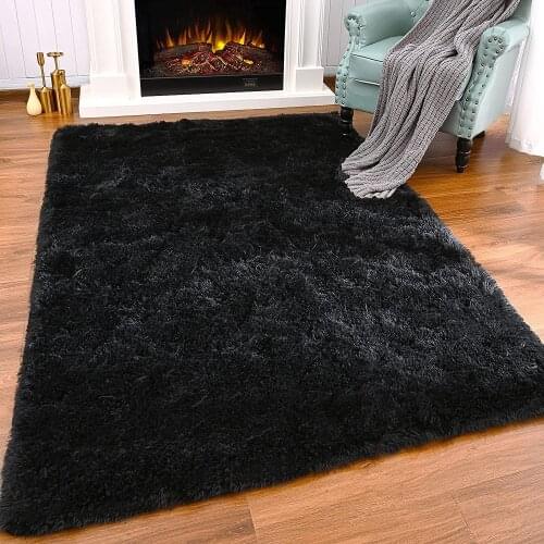 Soft Bedroom Living Room Rug Plush Rectangular Area Rugs Home Decor Carpet Nursery Rugs Shaggy Kids Room Rug Playing Mat Carpet