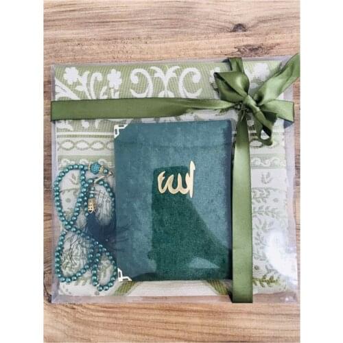 Prayer mat Set Yasini Sheriff + Prayer Mat + Rosary