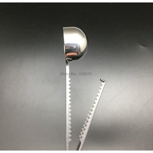 By dhl 200pcs Multifunction Stainless Steel Coffee Scoop With Clip Coffee Tea Measuring Scoop Ground Coffee Measuring Spoon