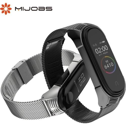 For Mi Band 5 Strap Metal Bracelet for Xiaomi Mi Band 4 Wristbands Milanese Wrist Straps for Miband 3 Correa for Mi 5 Pulsera