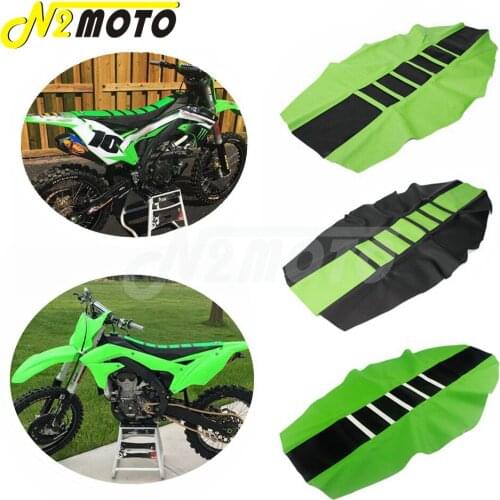 Ribbed Seat Cover Enduro Motocross Modified Rubber Seat Pad For Yamaha Honda Kawasaki Suzuki CRF XR YZF WRF KXF KLX RMZ