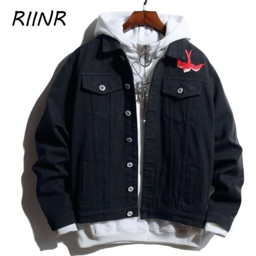 RIINR Mens Denim Jackets