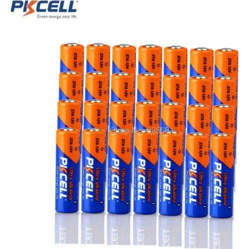28Pcs 12V 27A MN27 27a A27 L828 Super Alkaline Single Use Battery Model For Doorbell Remote Control Flashlight
