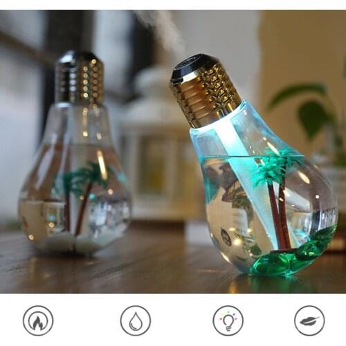 LED Ultrasonic Humidifier Mist Atomizer Car Aromatherapy Color Changing