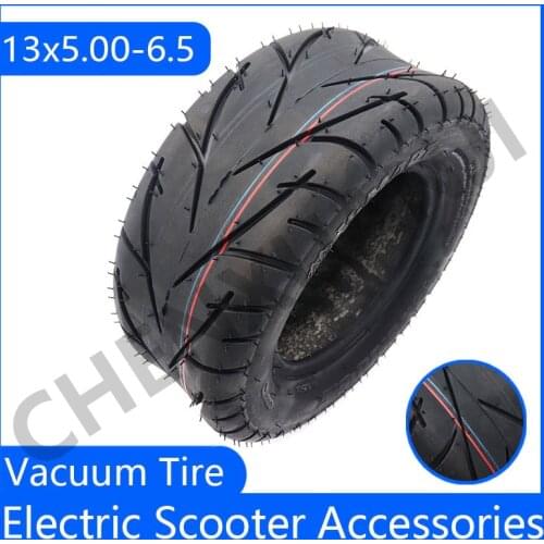 High Quality 13x5.00-6.5 Vacuum Tire 13*5.00-6.5 Wear-resisting Pneumatic Tire and Non-slip for FLJ K6 Electric Scooter Tire