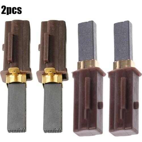 2 Pcs Motor Carbon Brushes W/ Socket For Ametek Lamb Vacuum Cleaner 2311480 33326-1 333261 Tool Parts