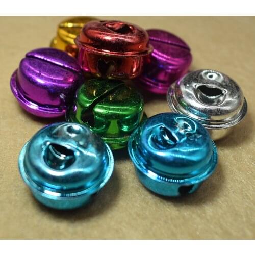 5PCS 20/34MM Colorful Iron Metal Jingle Bell Decorations Christmas Decoration Pet Pendants Key DIY Crafts Handmade Accessories