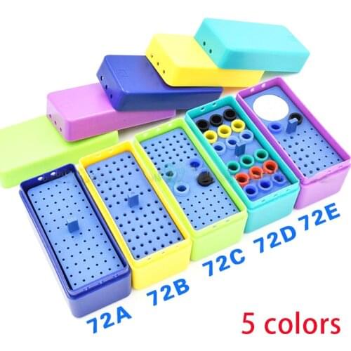 72 holes Dental Sterilize Plasticendo box endodontic box autoclavable box